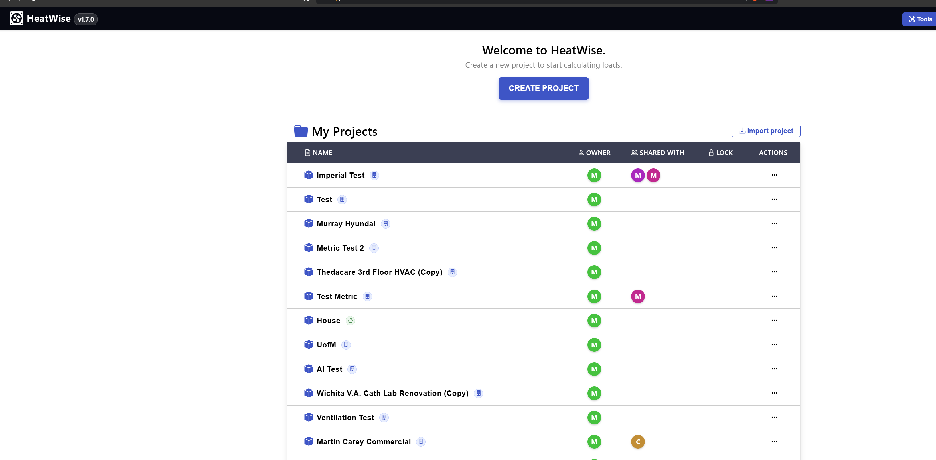 Importing and Exporting Projects